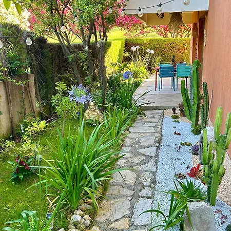 아파트 Superbe 3p Boheme, Juan Les Pins, Jardin, 900m De La *